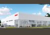External view of Rinnai's planned headquarters building in Peachtree City. Graphic/Submitted.
