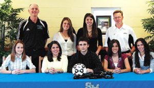 Kelley O’Hara signs her letter of intent to attend Stanford University, from The Citizen, February 2006
