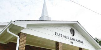 Flat Rock AME Church is located at 148 Old Chapel Lane, Fayetteville. Photo / Marie Thomas.