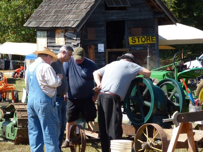 A step back into the history of farming was easy to find Sept. 20-22 at the annual Inman Farm Heritage Days held at Minter's Farm off Ga. Highway 92 South. Photo/Ben Nelms.