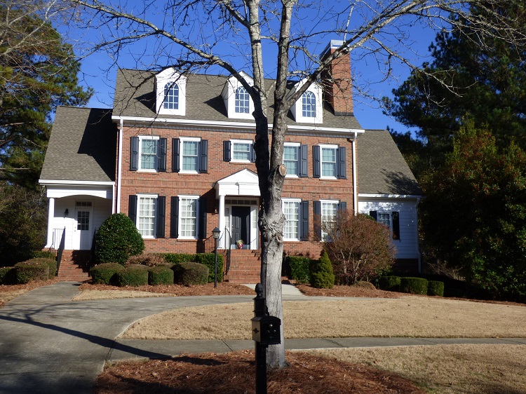 <b>130 Coventry Court, scene of double homicide Dec. 7. Photo/Ben Nelms.</b>