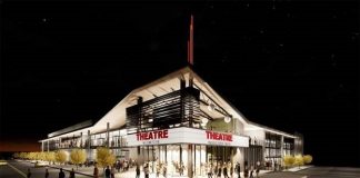 Spotlight Theatres luxury cinema is expected to open at Pinewood Forest in early 2021. Rendering/Submitted.
