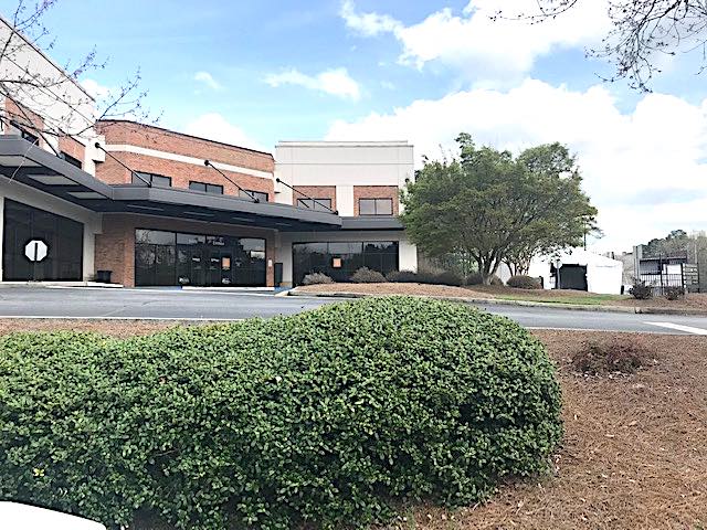 101 Yorktown Drive, Fayetteville is the location of Piedmont Health Care's drive-thru coronavirus test site. Photo/Ben Nelms.