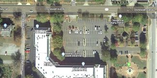 Fayette County government administrative offices in Fayetteville. Photo from Google map.