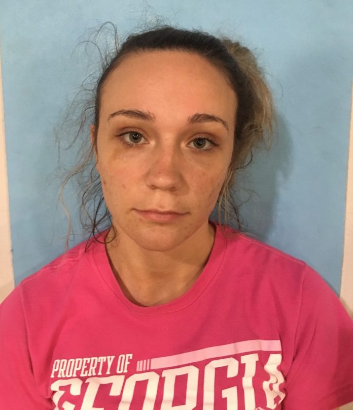 Brittany Barber. Photo/Fayette County Jail.