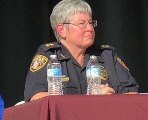 <b>Peachtree City Police Chief Janet Moon.</b>