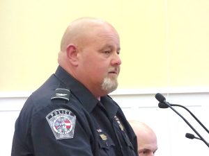 Fayetteville Police Chief Scott Gray. Photo/Ben Nelms.