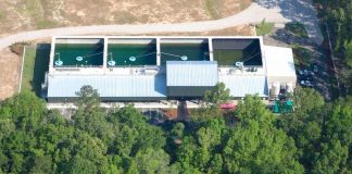 Aerial photo of one of the many plants managed by ClearWater Solution. Photo/Company website.