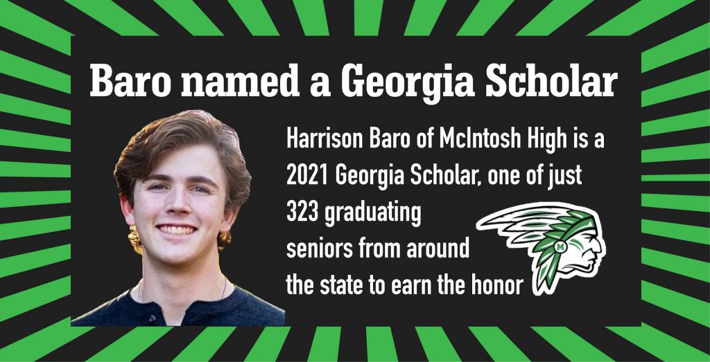 McIntosh's Baro named a Georgia Scholar - Vimarsana News