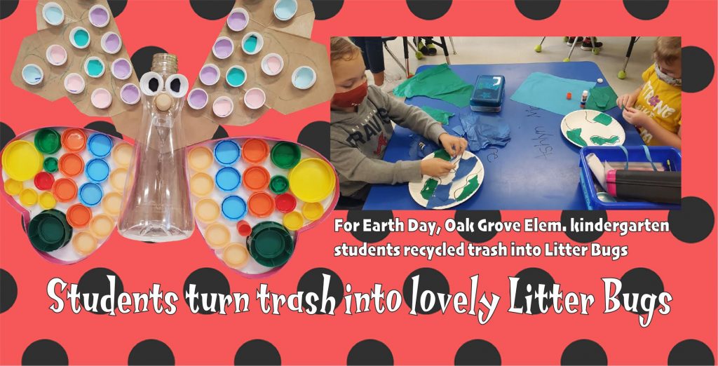 Students turn trash into lovely Litter Bugs - Vimarsana News