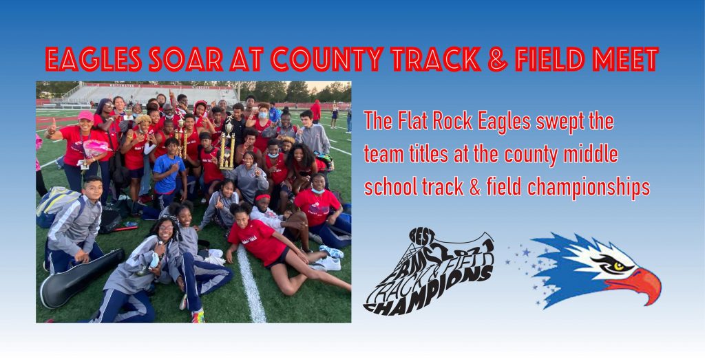 Flat Rock Eagles soar at county track & field championships The Citizen