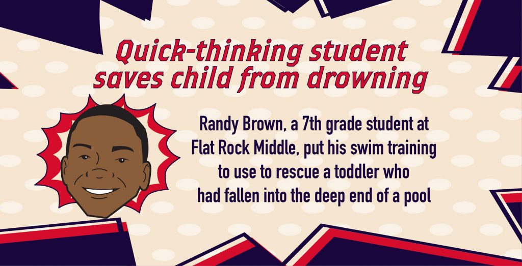 Quick-thinking student saves child from drowning - Vimarsana News