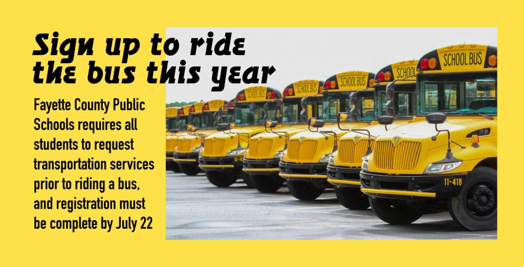 Sign up your students to ride the bus this year - The Citizen