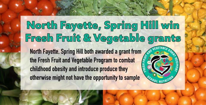 North Fayette, Spring Hill win Fresh Fruit & Vegetable grants - The Citizen.com