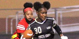 Fayette County High launched the first official girls flag football team in the county. Photo/Fayette County School System.