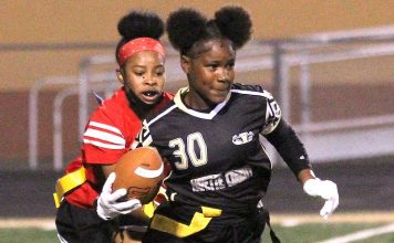 Fayette County High launched the first official girls flag football team in the county. Photo/Fayette County School System.
