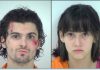 Nicolas Morin (L) and Emma Oakes Porcella. Photos/Fayette County Jail.