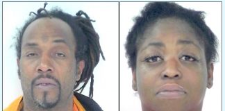 Keon Mitchell (L) and Tiffany Wilkins. Photos/Fayette County Jail.