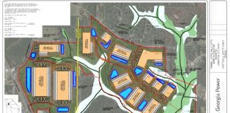 Overview of proposed technology campus annexation request. Graphic/City of Fayetteville.