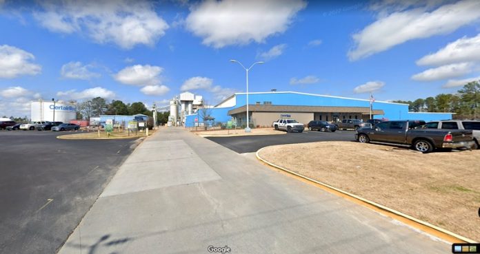 Google Streetview of Certainteed plant on Sierra Drive in Peachtree City.