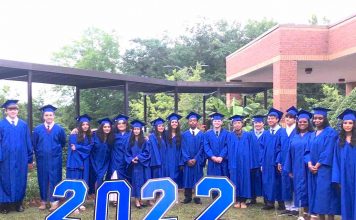 Last 8th grade graduating class of Our Lady of Victory School. Photo/Submitted.