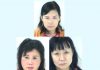 At top, Xiaoling Huang; below, L-R, Chunhua Min and Furong Ren. Photos/Fayette County Jail.