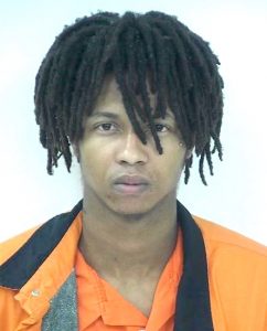 Jaylen Hall in previous booking photo from Fayette County Jail.