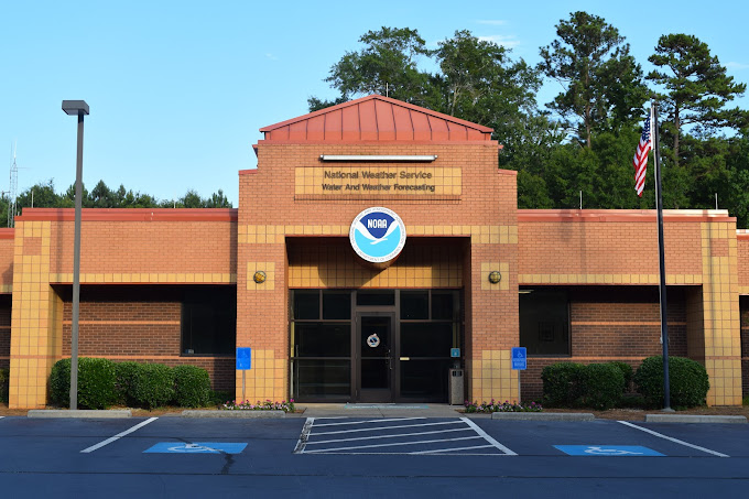 The National Weather Service Forecast Office at Falcon Field in Peachtree City. Photo/Steve Listemaa.