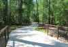 Photo shows portion of the LINC trail in Newnan. Photo/City of Newnan.