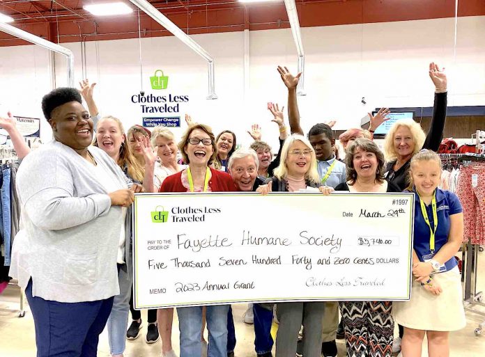 Clothes Less Traveled nonprofit thrift shop gives away $275,000 in grants