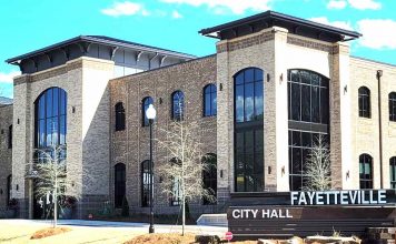 Fayetteville City Hall.