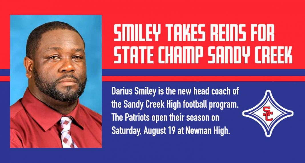 Coach Smiley takes reins for state champ Sandy Creek football The Citizen