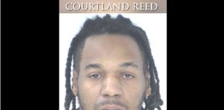 Courtland Reed arrest. Photo/Fayette County Sheriff's Office.