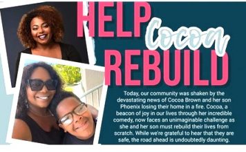 GoFundMe page for Cocoa Brown.