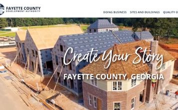 Website of Fayette County Development Authority