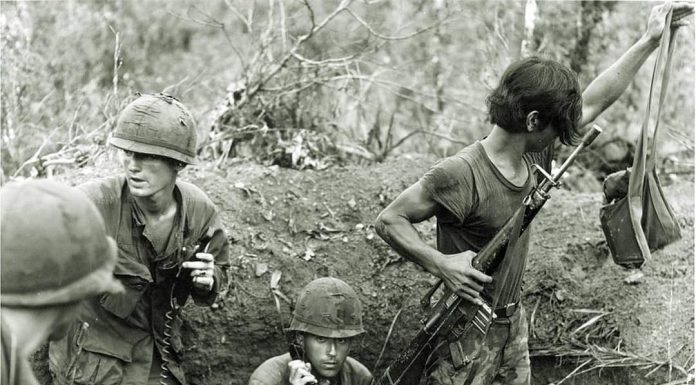 Soldiers of the 101st Airborne in secret battle. Photo/Ed Sherwood.