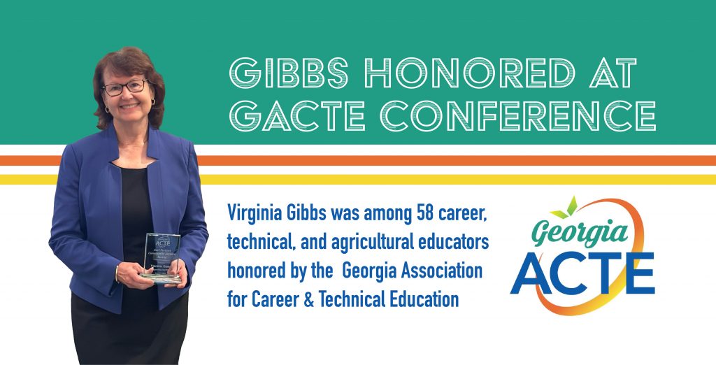 Gibbs honored at GACTE conference The Citizen