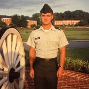 Me on my graduation and commissioning day at UNG/NGC In June 1989. Photo/Ed Domaleski