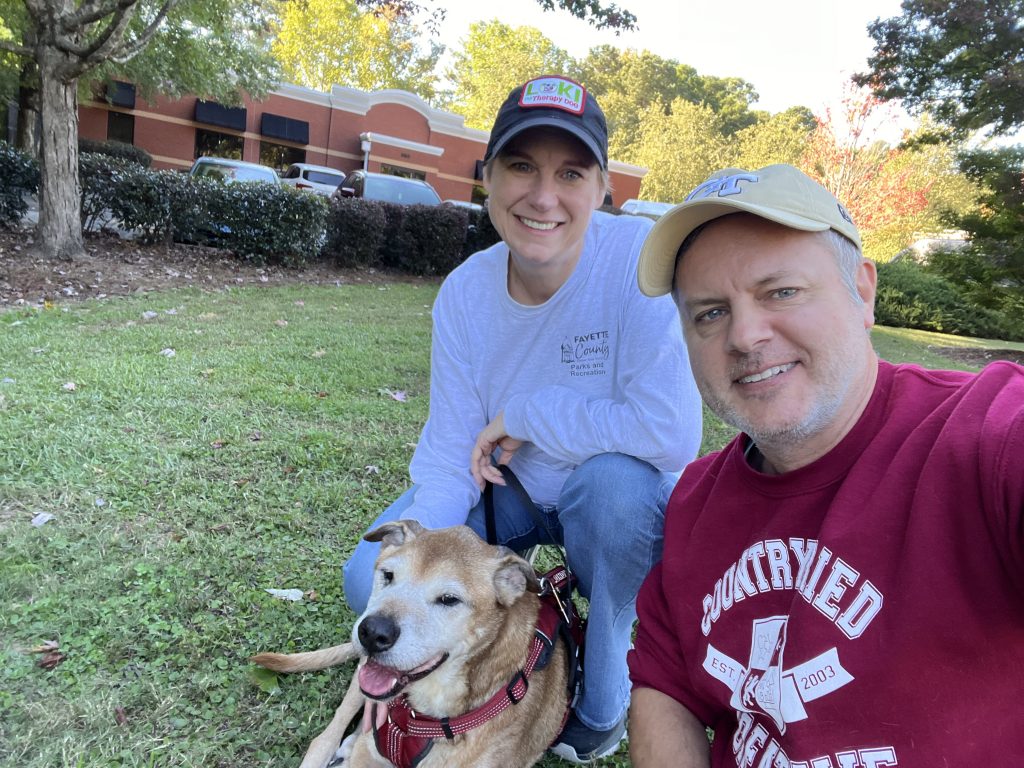 Our final picture together as a family on Friday, October 18, 2024. RIP Thor, you will be missed. Photo/Joe Domaleski