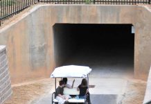 A cart path tunnel in another part of Peachtree City. File photo.