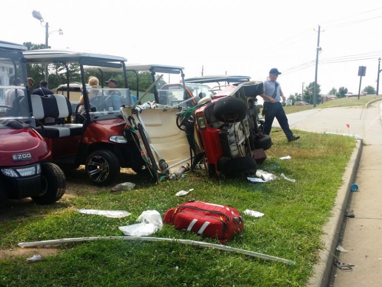4 injured, 1 airlifted, in PTC golf cart collision The Citizen