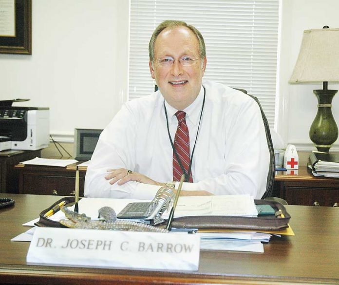Fayette County School Superintendent Dr. Joseph Barrow. File Photo.
